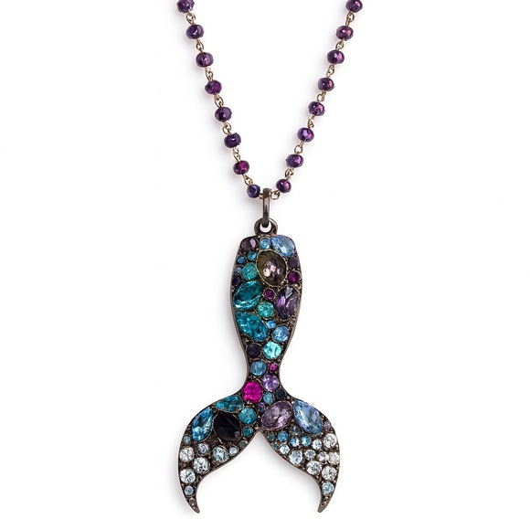 Anthropologie Jewelry - 💎 Elegant Mermaid Tail Pendant Necklace